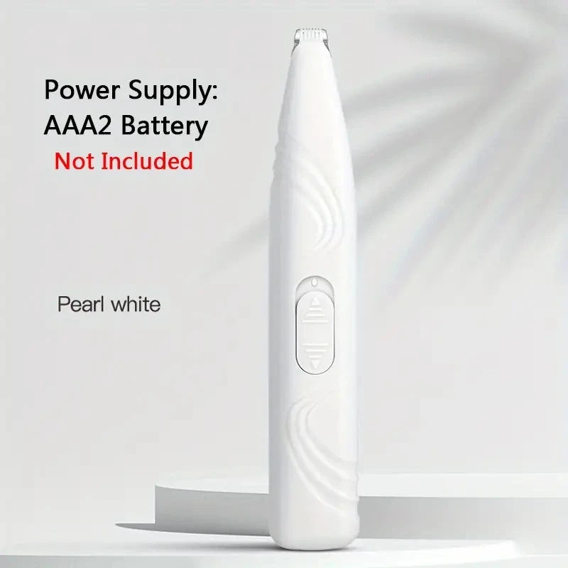 Electric pet hair trimmer for dogs &amp; cats - Quiet &amp; precise for paws, face &amp; body