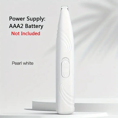 Electric pet hair trimmer for dogs &amp; cats - Quiet &amp; precise for paws, face &amp; body