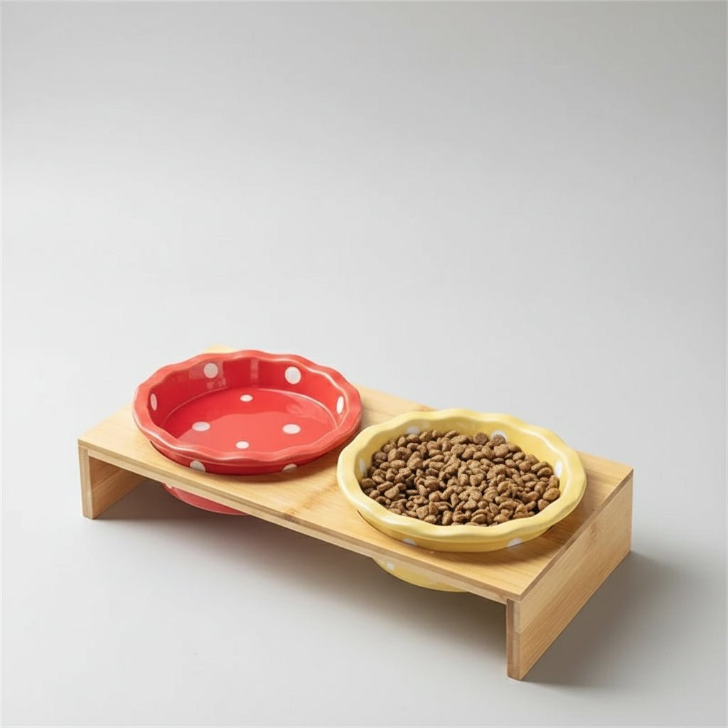 Keramik Futternapf für Katzen | Rutschfest & Hygienisch