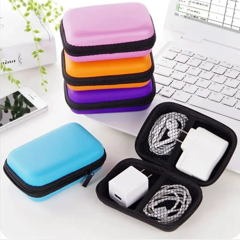Cable organizer bag – travel organizer for charging cables &amp; electronics