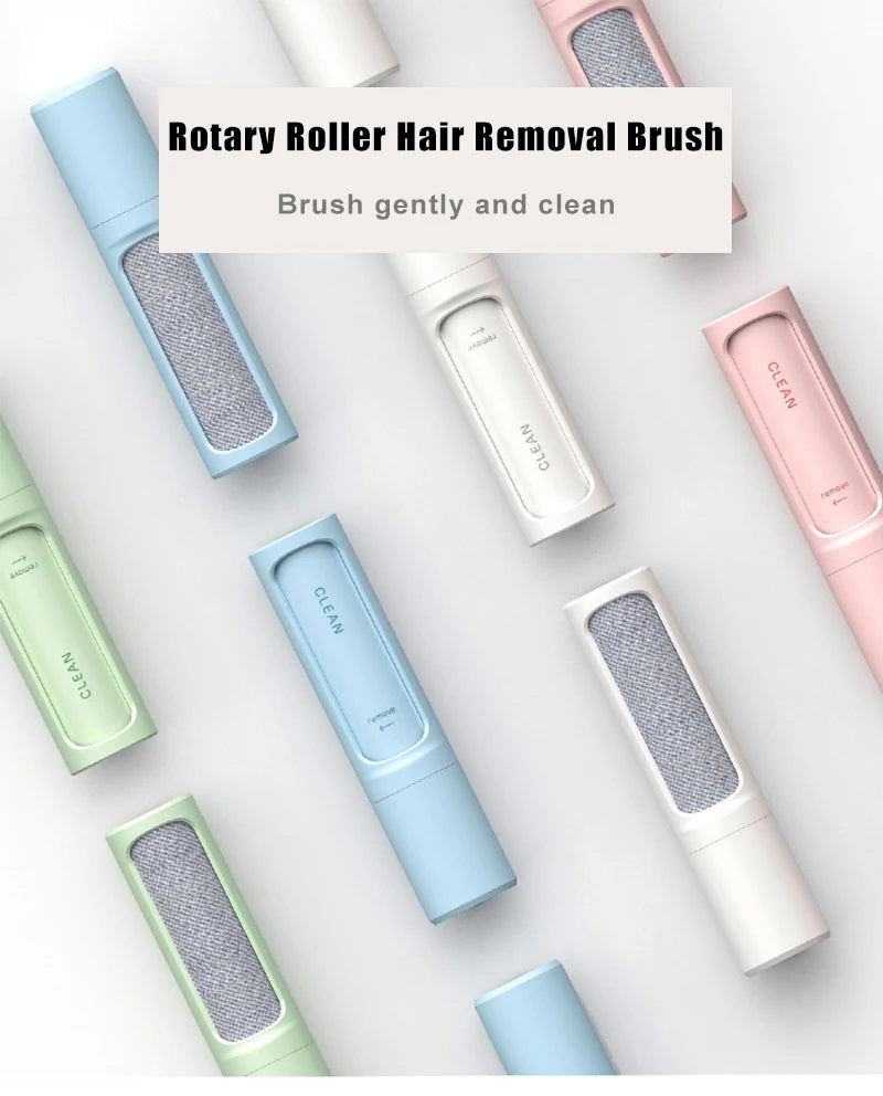 2-in-1 Tierhaarentferner Fusselrolle - Wiederverwendbar & Selbstreinigend für Kleidung & Möbel