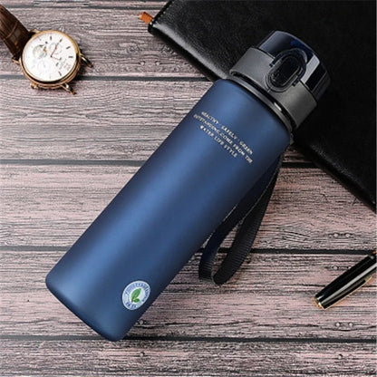 BPA-free sports water bottle 400ml/560ml – Leakproof for hiking, fitness &amp; outdoor activities
