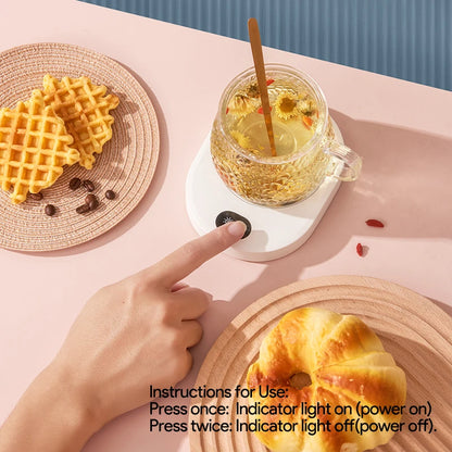 Cup Warmer Thermostatic Temperature for Coffee Milk Tea Water DC 5V USB Heating Pad Mug Heater For Home Office Desk