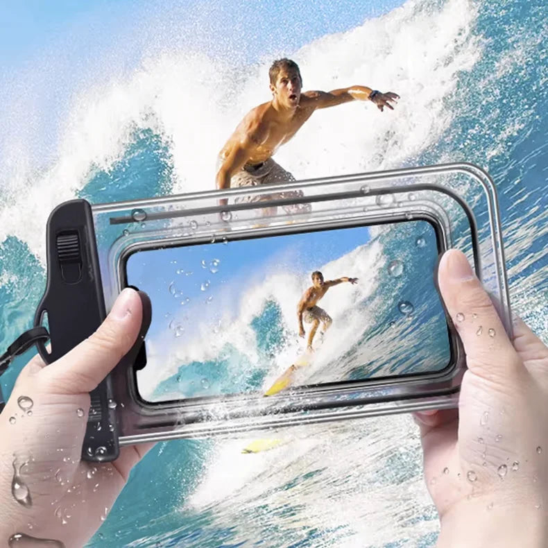 Waterproof phone case with airbag – Swimming &amp; Water Sports (iPhone/Samsung)