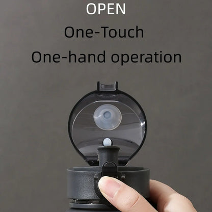 BPA-free sports water bottle 400ml/560ml – Leakproof for hiking, fitness &amp; outdoor activities