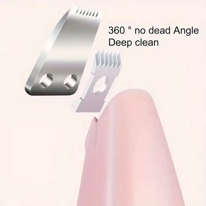 Electric pet hair trimmer for dogs &amp; cats - Quiet &amp; precise for paws, face &amp; body