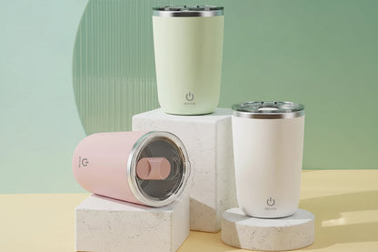 Electric Self-Stirring Coffee Mug 350ml – Automatic, Rechargeable &amp; Magnetic