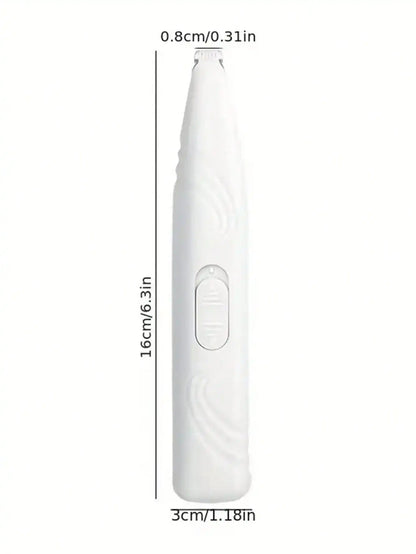 Electric pet hair trimmer for dogs &amp; cats - Quiet &amp; precise for paws, face &amp; body