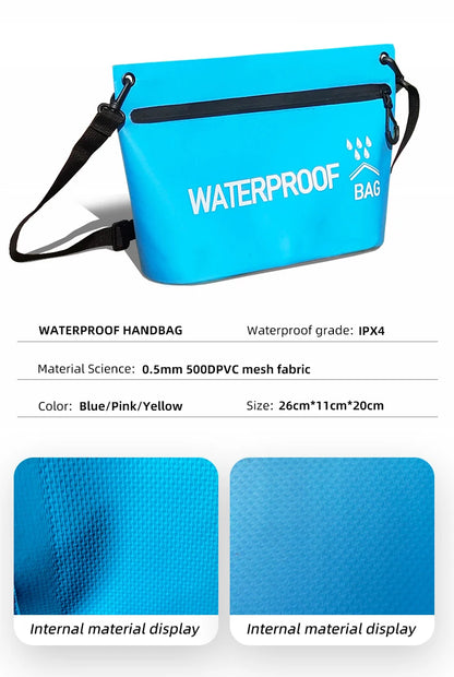 Bolsa impermeable de 5 l para natación, kayak, rafting y deportes acuáticos