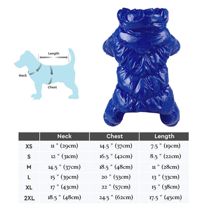 Wasserfeste Winterjacke für Hunde – warm, weich & bequem