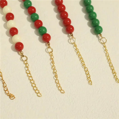 Collar de perlas para mascotas: hecho a mano, diseño de cereza para perros y gatos.