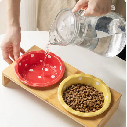 Keramik Futternapf für Katzen | Rutschfest & Hygienisch