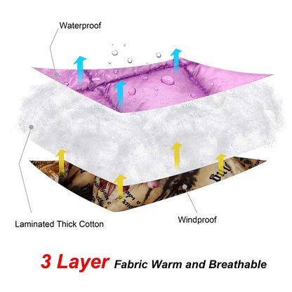 Wasserfeste Winterjacke für Hunde – warm, weich & bequem