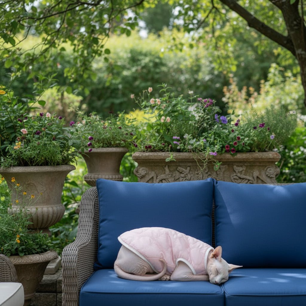 Warme Winterweste für Katzen und kleine Hunde – wasserabweisend, weich gefüttert, ideal für kalte Tage