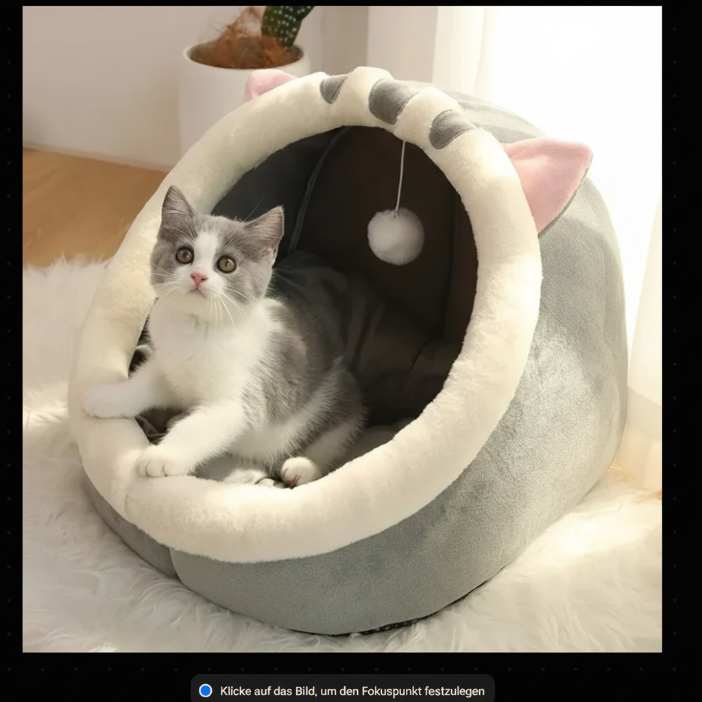 Kätzchen Katze grau